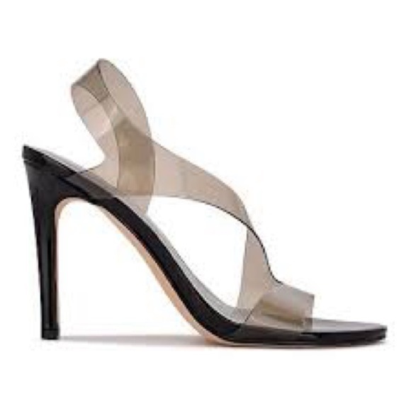 Nine West Elegant Black Jelly Heels - Picture 2 of 3